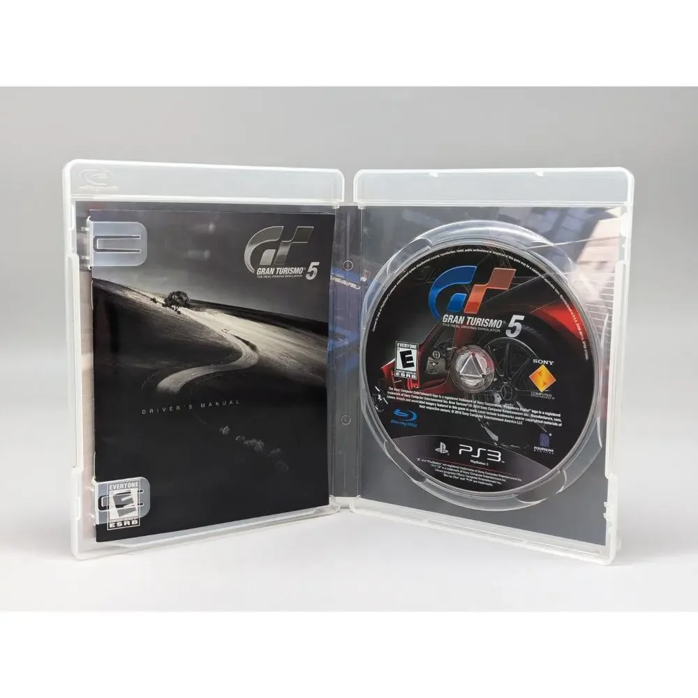 Gran Turismo 5 Sony PlayStation 3, 2010 PS3 Video Game + Manual Tested